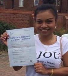 Amy Spedding – Passed 1st Time