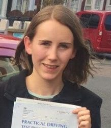 Stephanie Potter – Passed 1st Time