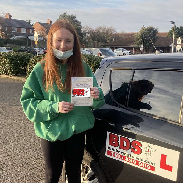 Passed Driving Test First Time with BDS Driving School