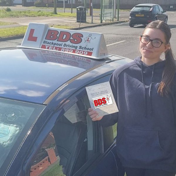 Another first time pass with BDS Driving School.