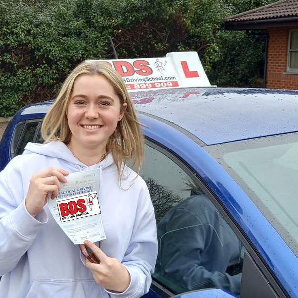 Passed driving test first time