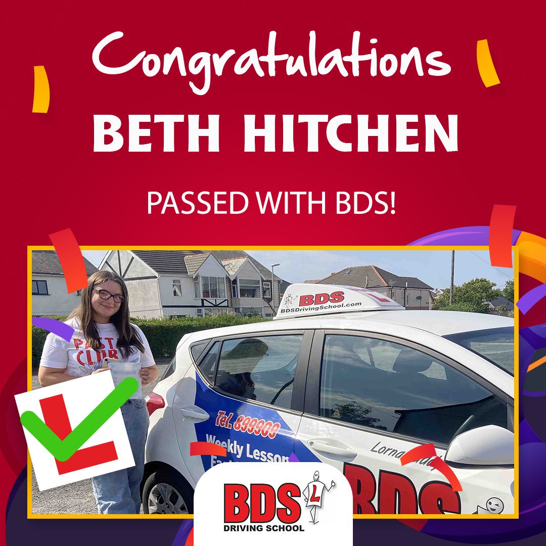 Passed 20th May – Beth Hitchen
