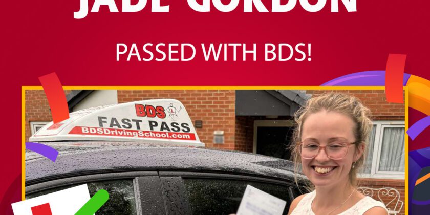 Passed 9th Jun – Jade Gordon
